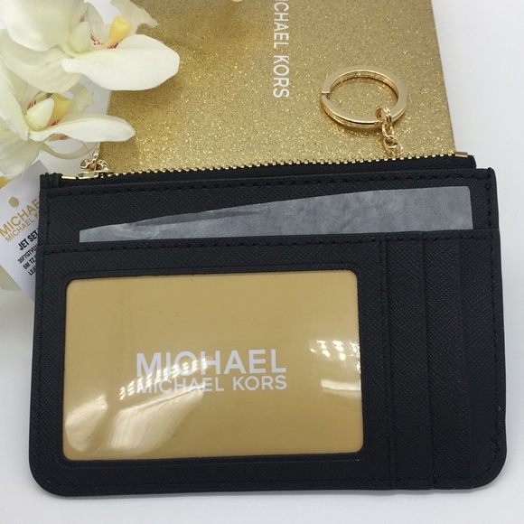 Jet Set Travel Sm TZ Coinpouch W ID Leather Black - Picture 8 of 8